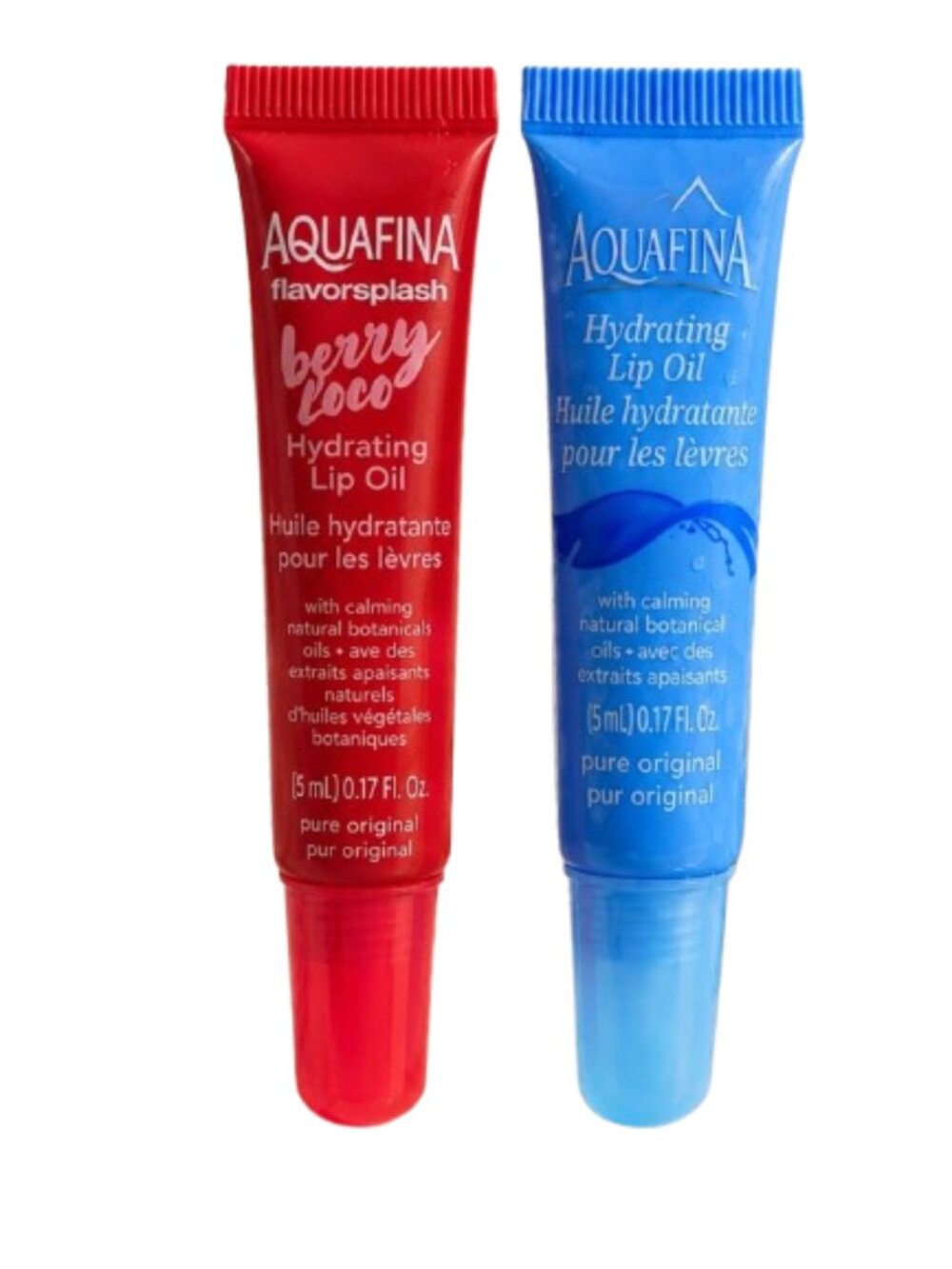 Aquafina Set of 2 Hydrating Lip Oil NWT